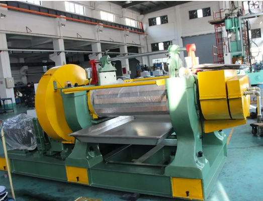 400MM Rolrubber die Materiaal Rubber het Mengen zich Machine voor Stevig Silicone samenstellen