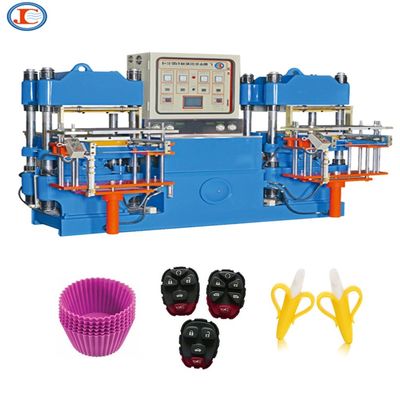 Rubberinjectie Hydraulische het Vulcaniseren Machine om Rubberdiafragma van Kleppen Te maken