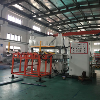 500 Ton Clamp Force Single Station het Vulcaniseren PLC van Machinesiemens Programma