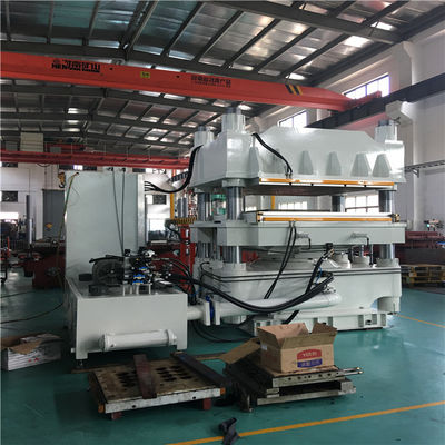 500 Ton Clamp Force Single Station het Vulcaniseren PLC van Machinesiemens Programma
