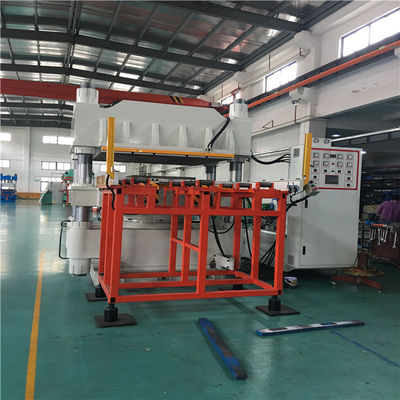500 Ton Clamp Force Single Station het Vulcaniseren PLC van Machinesiemens Programma