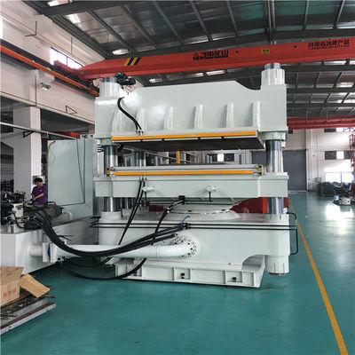 500 Ton Clamp Force Single Station het Vulcaniseren PLC van Machinesiemens Programma