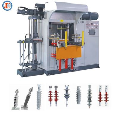 horizontale spuitmachine voor het maken van siliconen-isolatoren/polymer-isolatoren