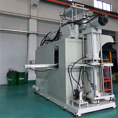 horizontale spuitmachine voor het maken van siliconen-isolatoren/polymer-isolatoren