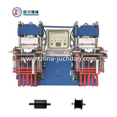 Machinerie voor het maken van rubberproducten Vulcaniseringsmachine voor het maken van rubber schokdempers/200 ton Vacuümcompressie gietmachine