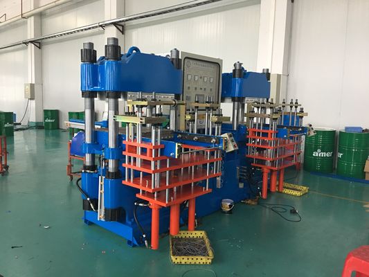 Automatische efficiënte hydraulische vulcaniseringsmachine voor de vervaardiging van rubberstoppers