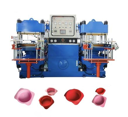 Handboek dat Hete Persmachine om tot Silicone vormt Rubberdishwashing Handschoenen Te maken
