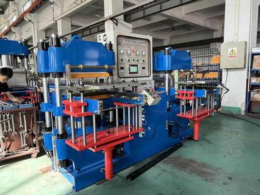 Rubber gasket maken siliconen compressie gietmachine hoge efficiëntie van China Factory