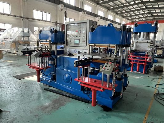 Rubber gasket maken siliconen compressie gietmachine hoge efficiëntie van China Factory