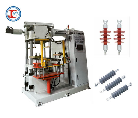Hoog nauwkeurige 600 ton horizontale rubber injectie gietmachine Twee voedingssysteem