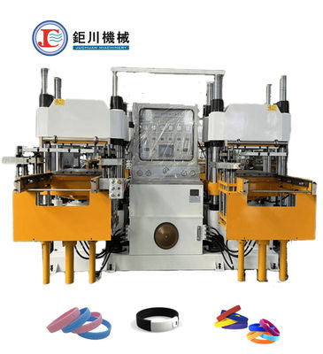 Hoge efficiëntie Hydraulische Vulicanisering Hot Press Making Machine voor het maken van Rubber Silicone Armband uit China Factory