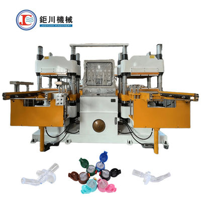 Plaatvulcanisator/ Hydraulische warmpersvormmachine voor het maken van spuitrubberplunger