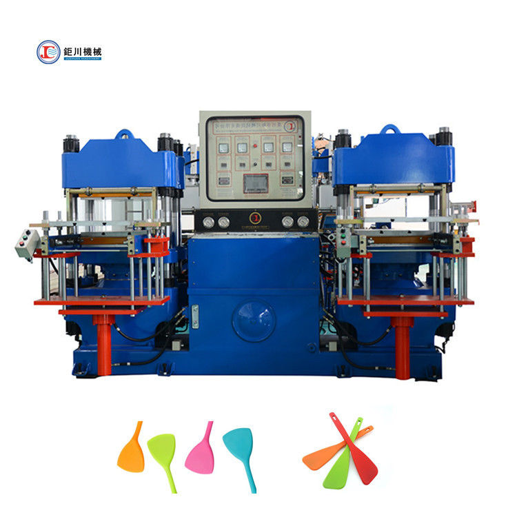 Vulcaniserende persmachine/hydraulische warme persmachine voor het maken van siliconen keukengerei/siliconen schraper