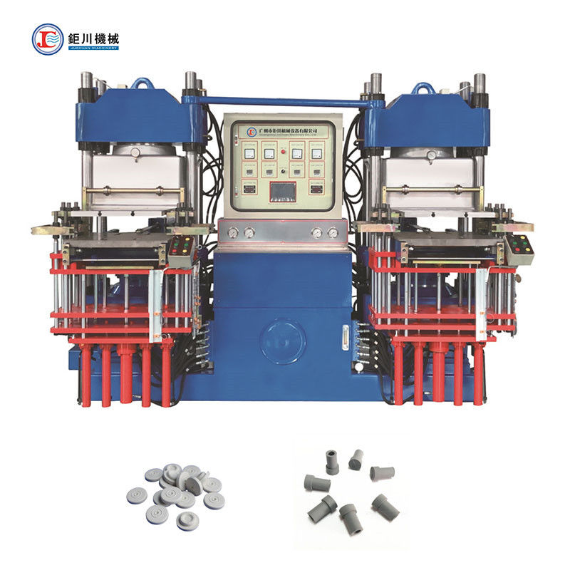 Vervaardiging van rubberproducten Hydraulische warmpersrubbermachine voor medische rubberstop