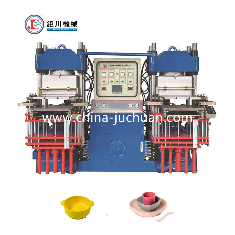 Siliconeproducten maken machine voor silicone baby voeding zuigpot/silicone rubber vacuüm compressie gietmachine
