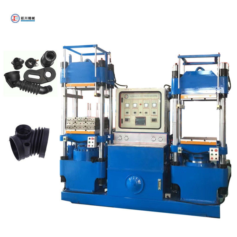 1200 ton Twee Power Design Twin Station Werkende Silicone Vorm Producer Plate Vulcaniserende Machine Voor Auto Accessoires