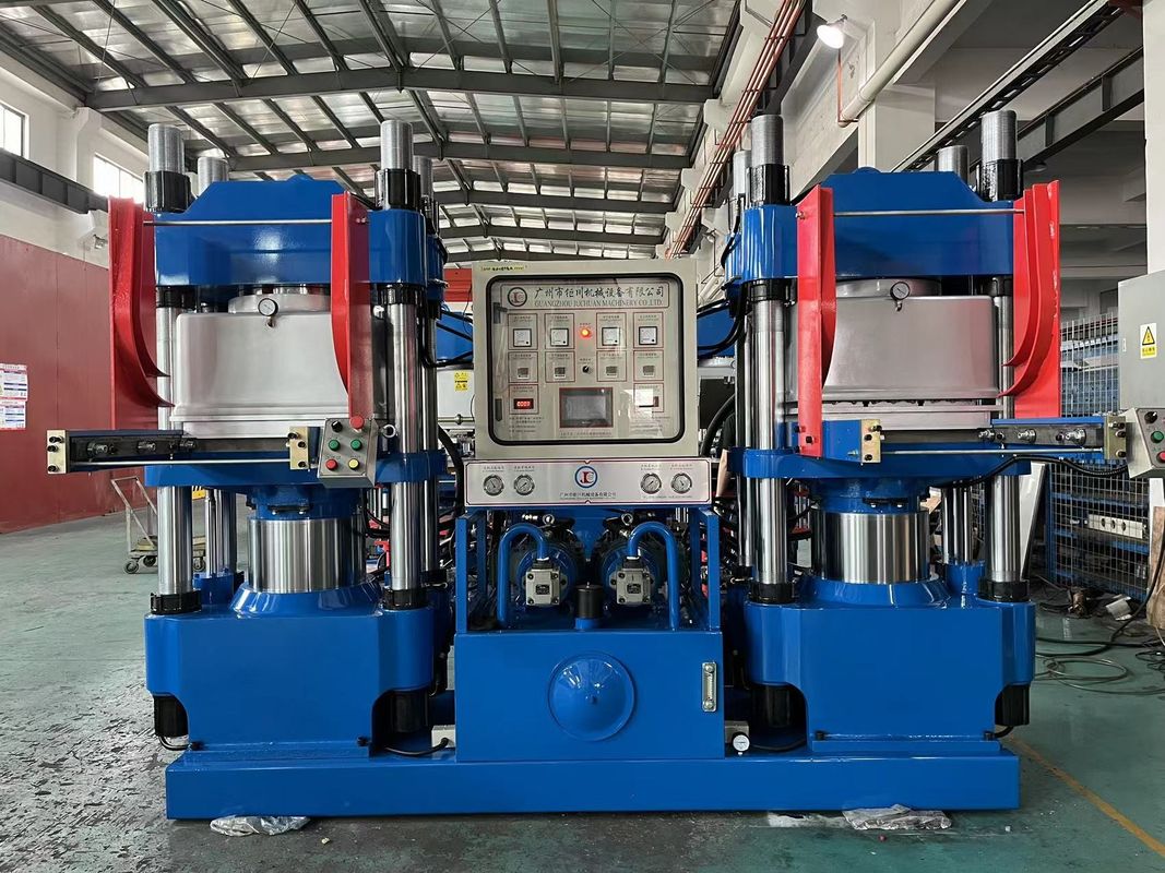 Vacuümcompressiemoldeermachine voor rubber [250 ton] voor het maken van rubberzegelringproductielijn
