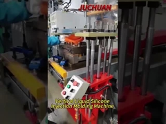 Verticale vloeibare siliconen injectie gietmachine
